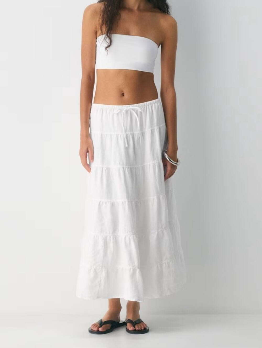 Aritzia Bouquet Linen Skirt